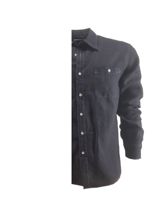 Luciano Faketti Shirt in fashion blue PLEASED