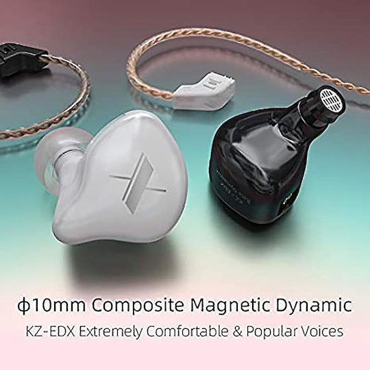 KZ In-ear headphones In Ear EDX Black