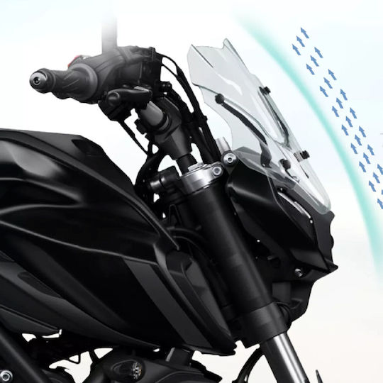 Φιμέ Ζελατίνα Μοτοσυκλέτας για Yamaha MT-07 TZ-0247-BLK