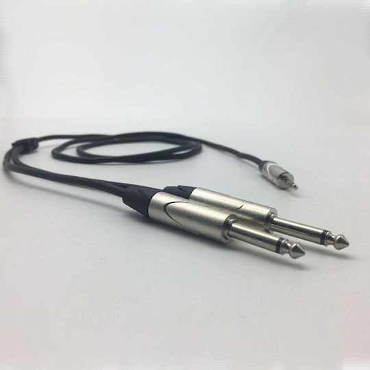 Cobra Cable 2x 6.3mm male - 3.5mm male 1.5m (CL205-015)
