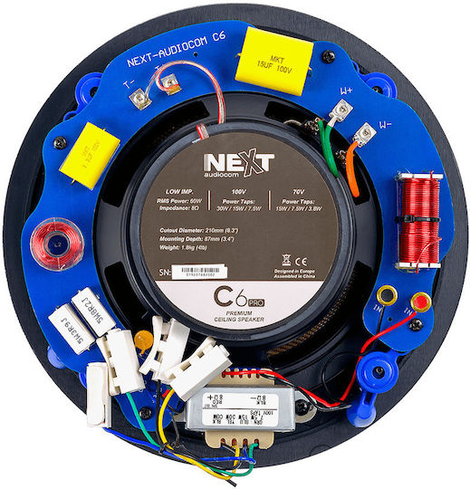 Next C6 PRO Boxă De Tavan 60W Bucată Albă