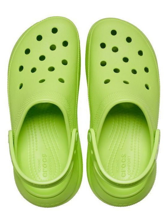 Crocs Saboti Anatomici Verzi Pentru Femei