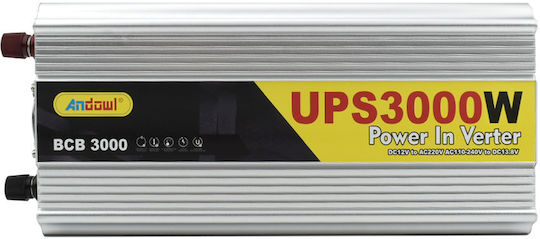Andowl BCB-3000 Modified Sine Wave Inverter Power 3000W with Input Voltage 220V