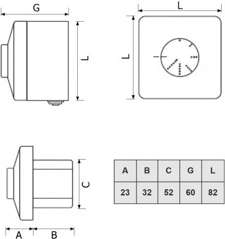 AirRoxy Ρυθμιστής Στροφών ARO400 01-291