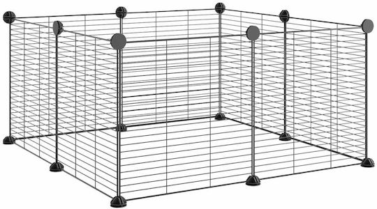 vidaXL vidaXL Rodents Cage with 8 Panels 70x70x35cm