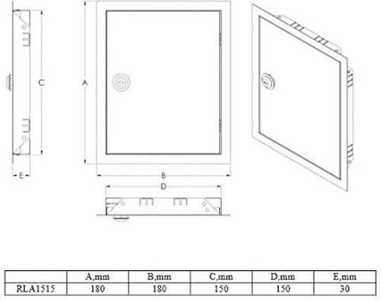 Europlast RLMA1515 Access Door