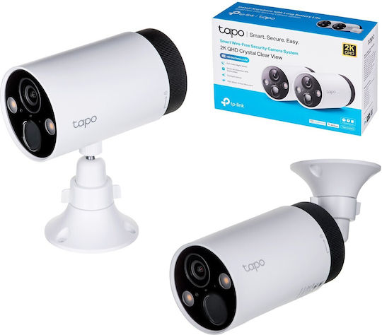 TP-LINK Surveillance System 2 Cameras Wireless Cameras IP 4MP with Control Hub v1
