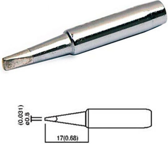 AT900M-T-0.8D Soldering Iron Tips Set 3pcs 01.057.0134