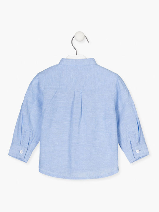 Losan Kids Linen Shirt Light Blue