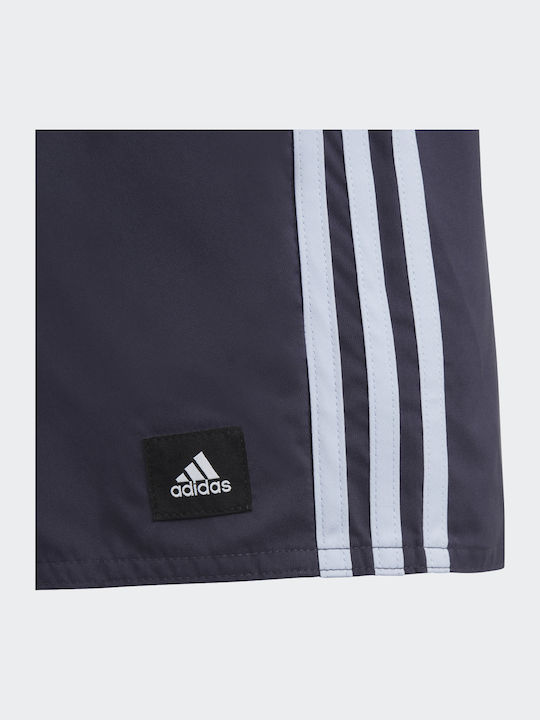 adidas 3-Stripes Kids Swimwear Swim Shorts Navy Blue
