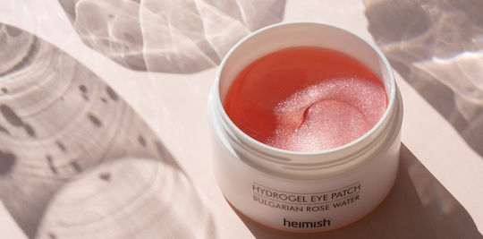 Heimish Bulgarian Rose Eye Patches for Moisturizing / Black Circles With Niacinamide & Centella Asiatica 60 Pieces
