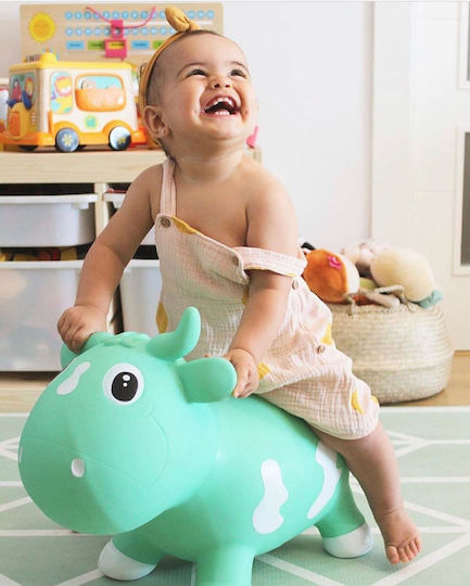 Kidzzfarm Hop Hop Cow Bella for 1+ years Years Mustard 40cm.