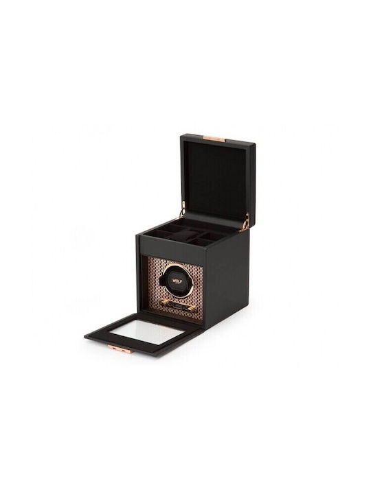 Wolf 1834 Watch Winder with Transparent Cover Black 469216-10684