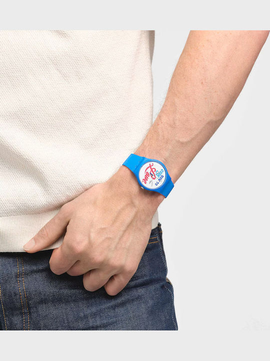 Swatch Recipe Love Ρολόι Μπαταρίας με Καουτσούκ Λουράκι
