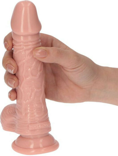 Toyz4lovers Made In Italy Michelangelo Реалистично дилдо с Топки и Вендуза Плът 16см