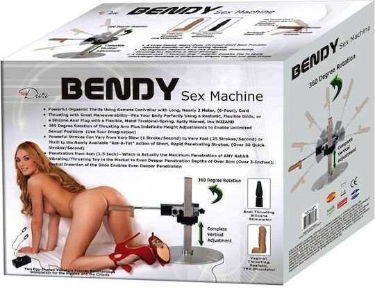 Diva Pro Styling Diva Bendy Секс Машина Машината за Любов в Сребрист Цвят