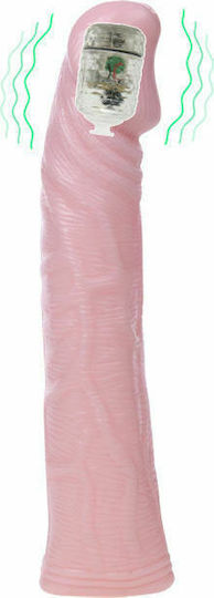 Baile Sleeve Vibe Extension Extensie Penis cu Vibratie Carne 18cm D-209990