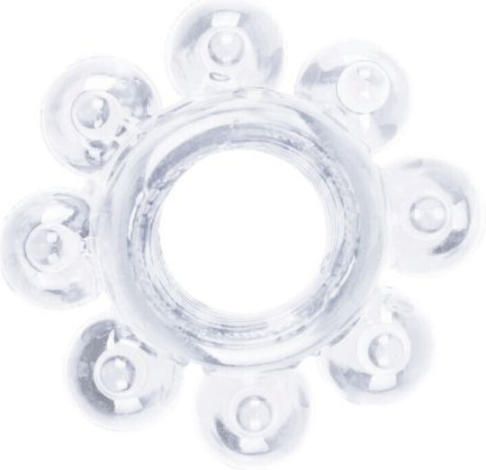 Chisa Novelties Get Lock Cock Ring Set Clear
