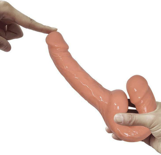Baile Ultra Passionate Strapless Strap On with Dildo 15cm in skin color