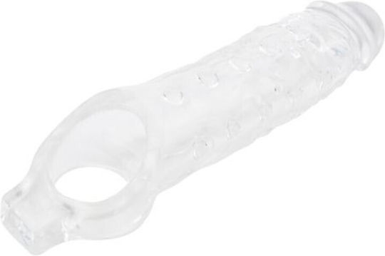 Chisa Novelties SuperMe Mighty Sleeve With Ball Loop Clear 22cm