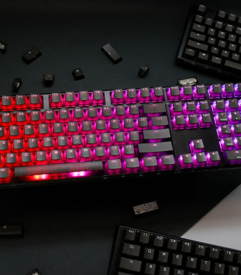 Ducky One 3 Gaming Mechanische Tastatur mit Cherry MX Braun Schaltern und RGB-Beleuchtung (Englisch US) Aura Black