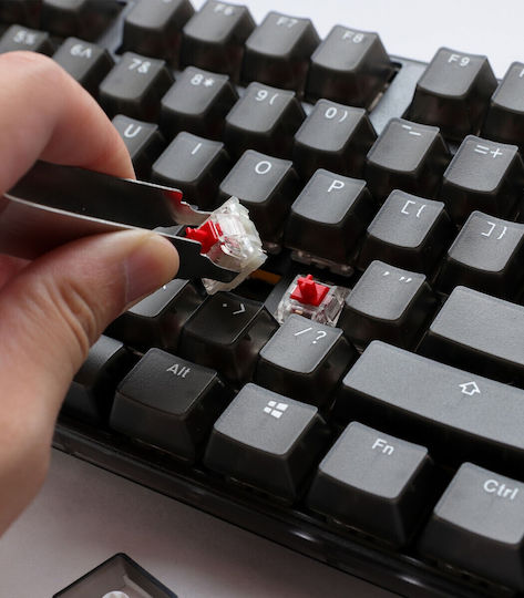 Ducky One 3 Gaming Mechanische Tastatur mit Cherry MX Braun Schaltern und RGB-Beleuchtung (Englisch US) Aura Black