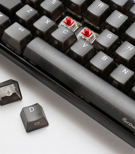 Ducky One 3 Gaming Mechanical Keyboard 60% with Cherry MX Red switches and RGB lighting (English US) Aura Black
