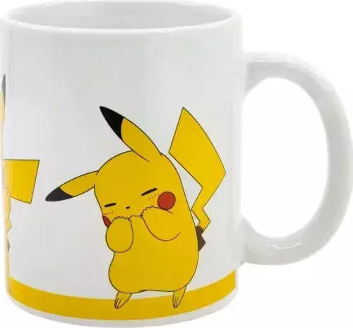 Stor Pokemon - Pikachu Чаша Керамично Бяла 325мл