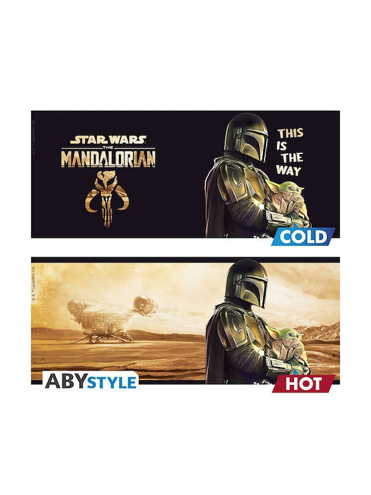 Abysse The Mandalorian Ceramic Cup Multicolour 460ml