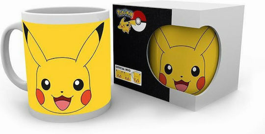 GB eye Pokemon - Pikachu Heat Change Κούπα Κεραμική Κίτρινη