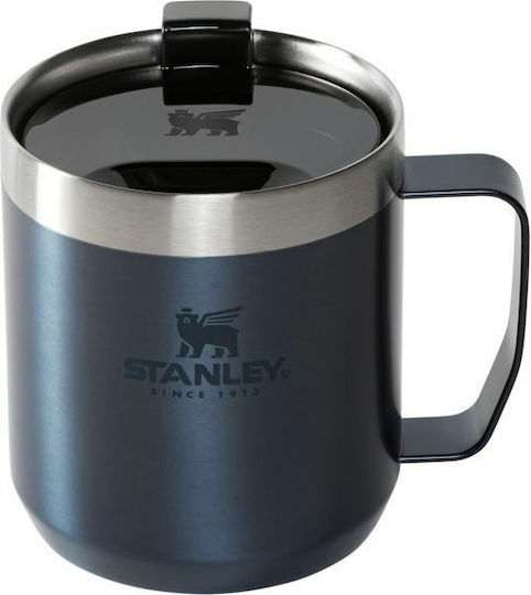 Stanley Legendary Camp Mug Thermos Stainless Steel BPA Free 350ml Blue with Handle