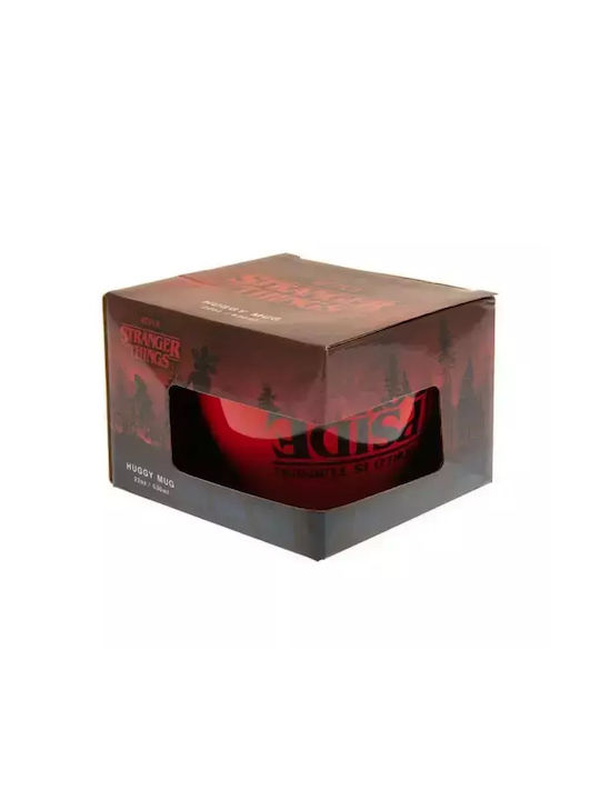 Pyramid International Stranger Things World Upside Down Huggy Cană Ceramică Roșie 630ml 1buc