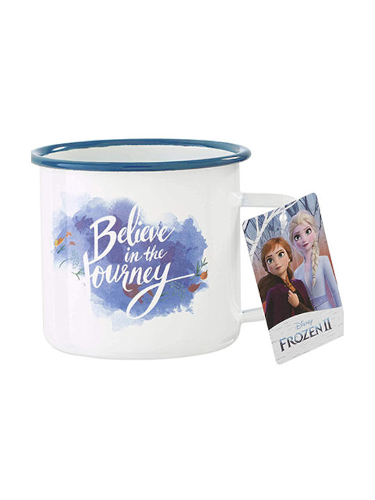 Funko Frozen 2 - Believe in Journey Becher Emaille Weiß 300ml