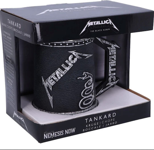 Nemesis Now Metallica Mug Metallic Black 600ml