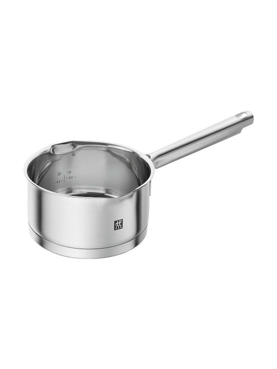 Zwilling J.A. Henckels True Flow Pots Set of Stainless Steel with Ceramic Coating Silver 5pcs
