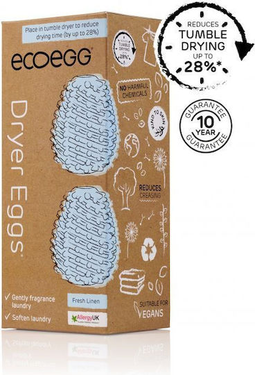 Ecoegg Dryer Eggs Laundry Balls Blue 2pcs