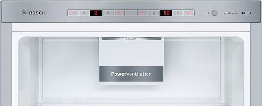 Bosch Fridge-Freezer 340lt H201xW60xD65cm Inox KGE39AICA