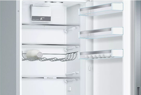Bosch Fridge-Freezer 340lt H201xW60xD65cm Inox KGE39AICA