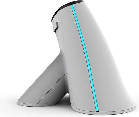 Delux MV6 Безжичен Ергономичен Bluetooth Мишка Бял
