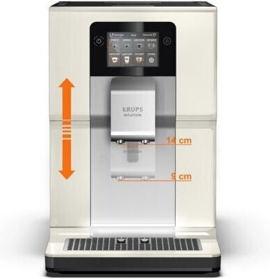 Krups Intuition Preference 1450W Налягане 15бар с мелачка Бяла