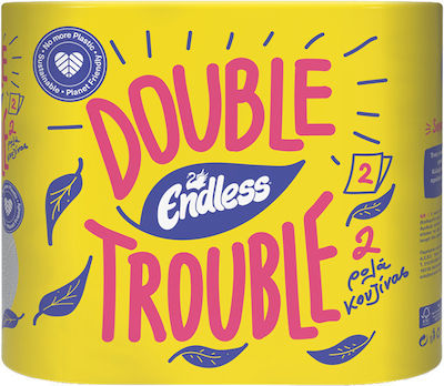 Endless Paper Towel Double Trouble 2 Rolls 2-Ply