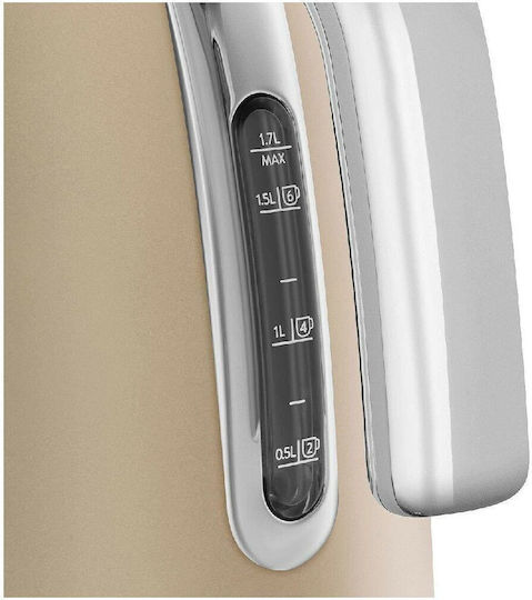 Smeg Βραστήρας 1.7lt 2400W Χρυσός
