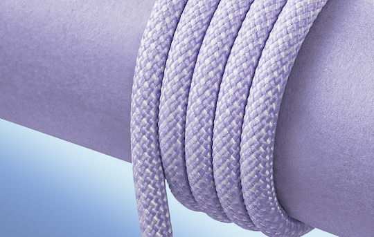 Baseus Dynamic 2 Braided USB to Lightning Cable Μωβ 2m (CALD040105)