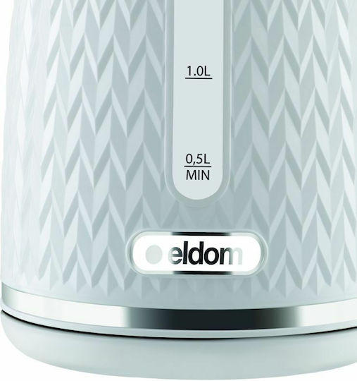 Eldom Βραστήρας 1.7lt 2000W Λευκός
