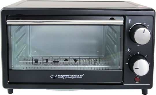 Esperanza Calzone Electric Countertop Oven 10lt without Burners