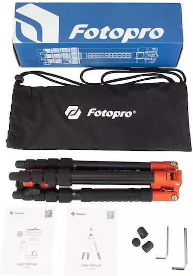 Fotopro X-Go Gecko Fotografie-Stativ Orange