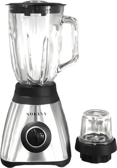 Sokany Blender with Plastic Jug 1.5 lt 450W Inox SK-146S