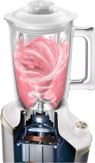Philips 7000 Series Blender with Glass Jug 2 lt 1500W White
