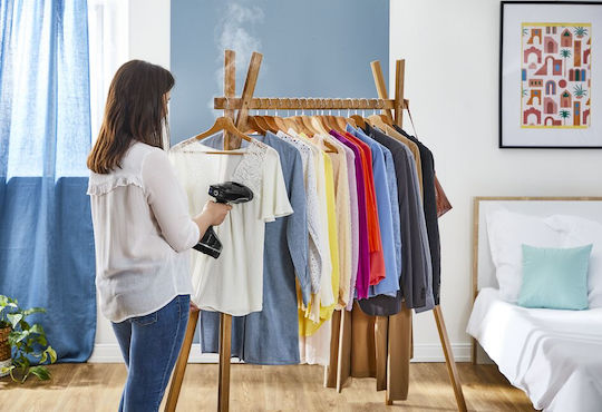 Tefal Garment Steamer Hand 2000W with Tank 200ml Black