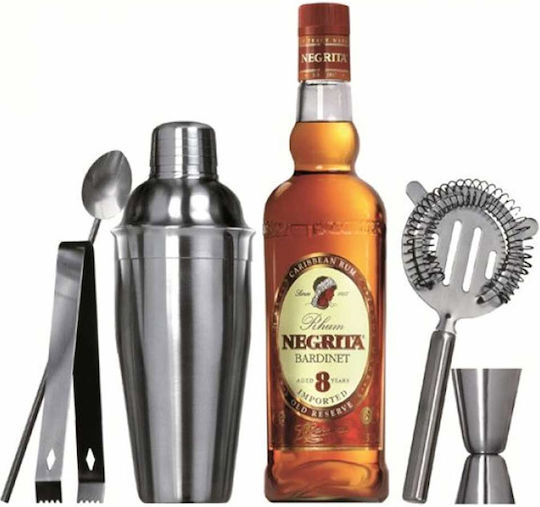 Excellent Houseware Σετ Cocktail από Ανοξείδωτο Ατσάλι 5τμχ A12401450